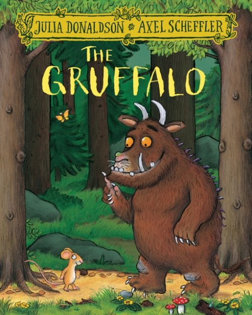 Gruffalo by Julia Donaldson and Axel Scheffler - classic book for 5 year olds