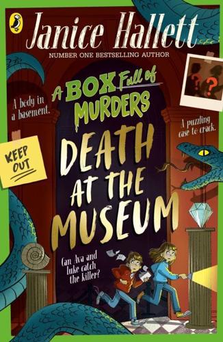 Death at the Museum by Janice Hallett, illustrated by Marta Kissi