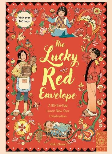 The Lucky Red Envelope: A Lift-the-flap Chinese New Year Celebration (Chinese Edition) by Vikki Zhang
